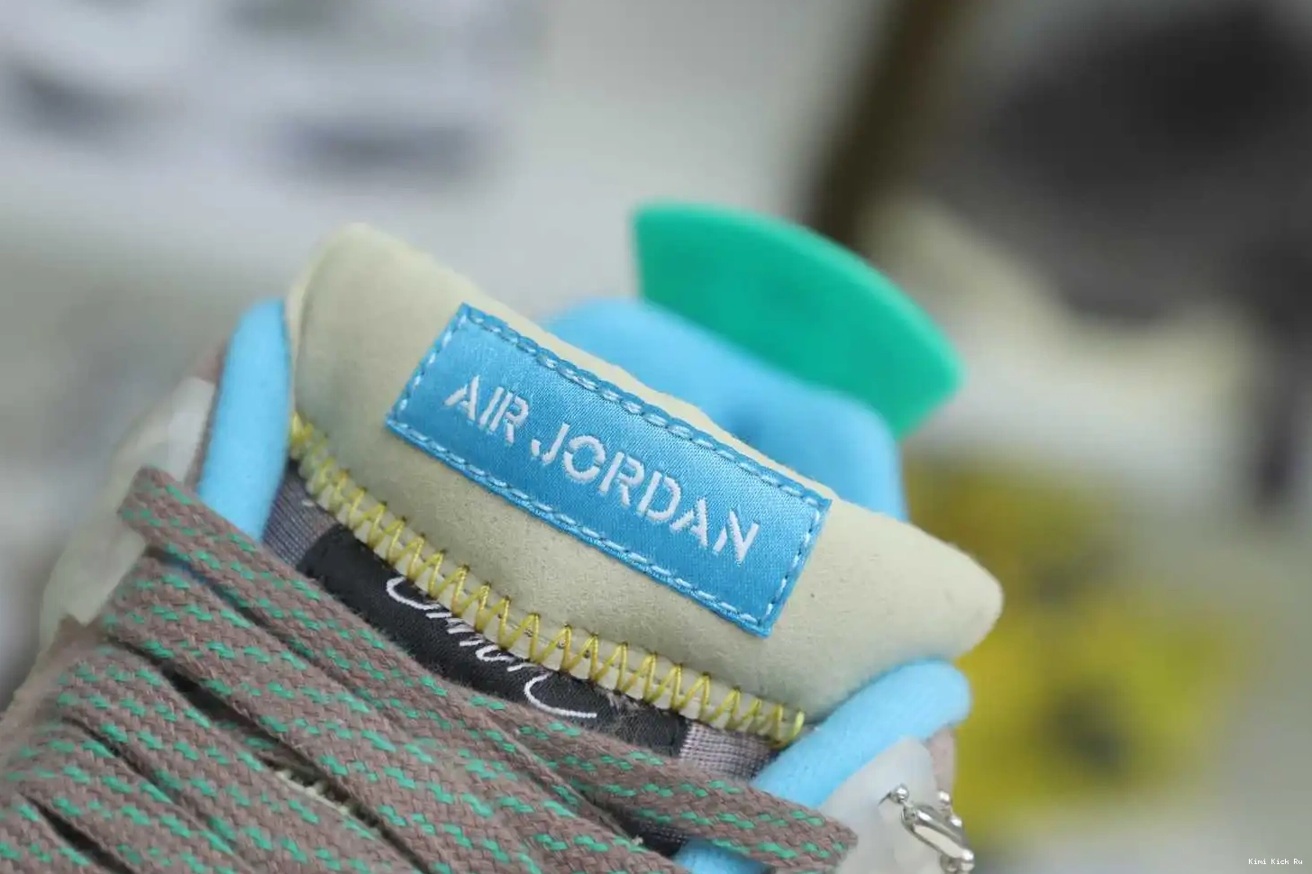 Kimikick UNION X RETRO AIR HAZE' JORDAN LA 'TAUPE 4 0505
